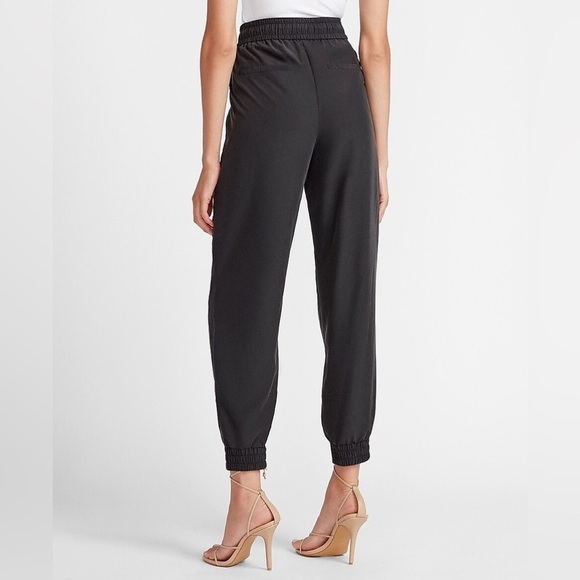 Express Women’s High Waisted Soft Drawstring Jogger Pant, size XS - Picture 2 of 12